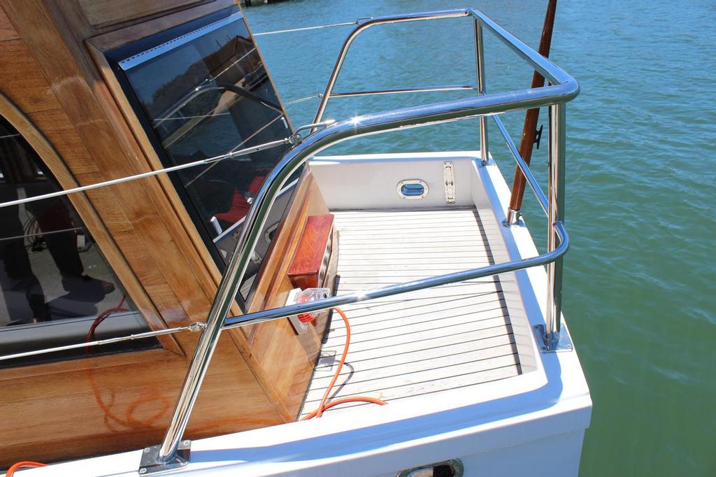 Trawler boat stern © Jeni Bone